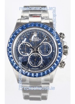 Rolex Daytona Super Clone "Artisans De Genève - Arolla Glacier" Edition Stainless Steel Watch 