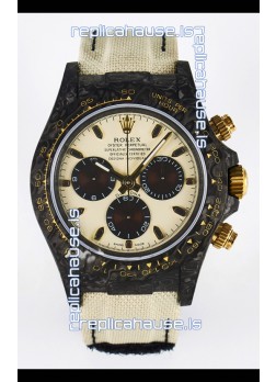 Rolex Daytona Super Clone DiW Desert Eagle Arabic Edition Watch - Forged Cabon Casing 1:1 Mirror Replica