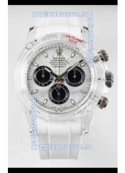 Rolex Daytona AET Remould Meteorite Dial Sapphires Casing 1:1 Swiss Replica Watch 