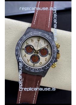 Rolex Daytona DiW Desert Eagle Arabic Edition Watch - Forged Cabon Casing 1:1 Mirror Replica
