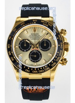 Rolex Cosmograph Daytona M126518 Yellow Gold Casing and Gold Dial Original Cal.4131 Movement