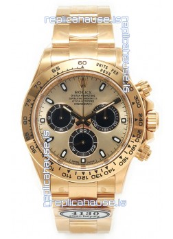 Rolex Cosmograph Daytona M116508 Yellow Gold Casing and Gold Dial Original Cal.4131 Movement