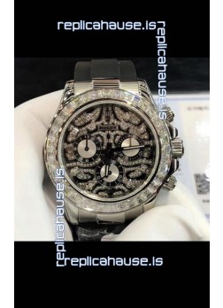 Rolex Cosmograph Daytona "Eye of the Tiger" Edition in 904L Steel Casing 1:1 Mirror Replica Watch 
