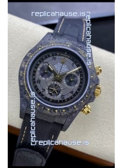 Rolex Cosmograph Daytona DiW AVIA GREY Edition Carbon Fiber Watch - Cal.4130 Movement 