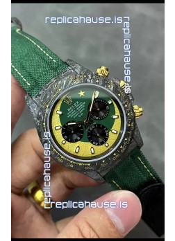 Rolex Cosmograph Daytona DiW Edition Carbon Fiber Watch - Cal.4130 Movement 