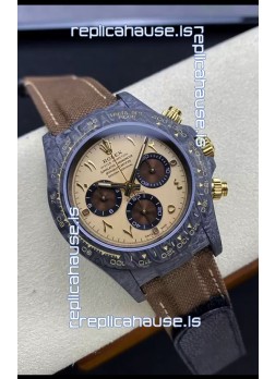 Rolex Daytona DiW Desert Eagle Arabic Edition Watch - Forged Cabon Casing 1:1 Mirror Replica