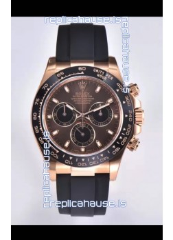 Rolex Cosmograph Daytona M116515 Rose Gold Original Cal.4130 Movement - 904L Steel Watch