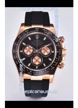 Rolex Cosmograph Daytona M116515 Rose Gold Original Cal.4130 Movement - 904L Steel Watch