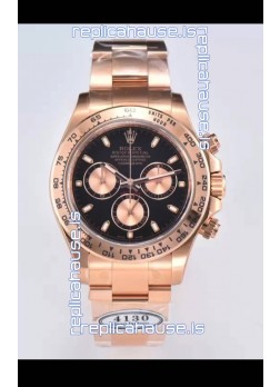 Rolex Cosmograph Daytona M116505-0008 Rose Gold Original Cal.4130 Movement - 904L Steel Watch