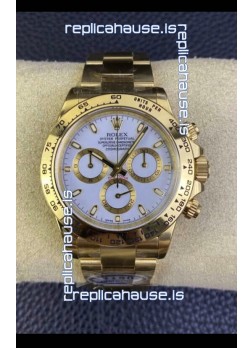 Rolex Cosmograph Daytona M116508-0001 Yellow Gold Original Cal.4130 Movement - 904L Steel Watch