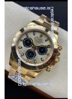 Rolex Cosmograph Daytona M116508-0014 Yellow Gold Original Cal.4130 Movement - 904L Steel Watch