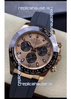 Rolex Cosmograph Daytona M116515LN-0018 Rose Gold Original Cal.4130 Movement - 904L Steel Watch