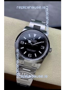 Rolex Explorer I M124270 Black Dial 36MM - 904L Steel in ETA 3230 Movement 