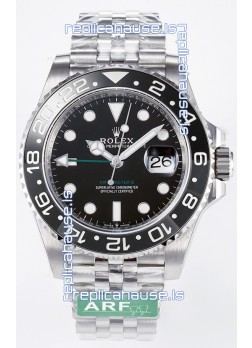 Rolex GMT Masters II Super Clone 126710GRNR "Bruce Wayne" 904L Jubilee Strap Steel Swiss Replica Watch