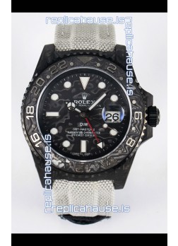 Rolex GMT Masters II Super Clone DiW Edition Swiss Replica Lightweight Carbon Casing Watch 