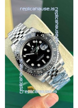 Rolex GMT Masters II 126710GRNR "Bruce Wayne" 904L Jubilee Strap Steel Swiss Replica Watch 