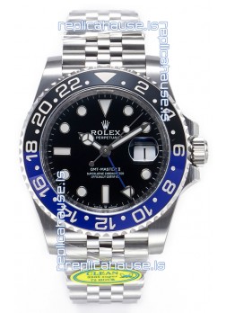 Rolex GMT Masters II 126710BLNR BATGIRL Cal.3285 72 Hours Power Jubilee Strap Swiss Replica 904L Steel 
