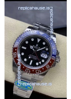 Rolex GMT Masters II m126710BLRO PEPSI Cal.3285 Movement Swiss Replica - Ultimate 904L Steel Watch
