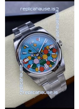 Rolex Oyster Perpetual REF# 124300 Celebration Dial in 41MM ETA 3230 Automatic Movement Watch