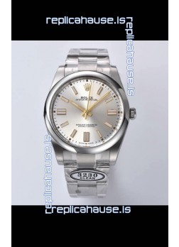 Rolex Oyster Perpetual REF#124300 36MM Cal.3230 Movement Swiss Replica Steel Dial 904L Steel 1:1 Mirror Replica Watch