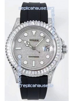 Rolex Yachtmaster 226679TBR White Gold 42MM Cal.3135 Swiss 1:1 Ultimate 904L Steel Watch