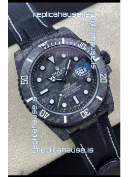 Rolex Submariner DiW Carbon Fiber Edition Swiss Replica Watch - 1:1 Mirror Replica