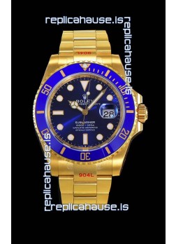 Rolex Submariner 41MM Gold 126618LB - Replica 1:1 Mirror - Ultimate 904L Steel Watch