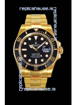 Rolex Submariner 41MM Gold 126618LN - Replica 1:1 Mirror - Ultimate 904L Steel Watch