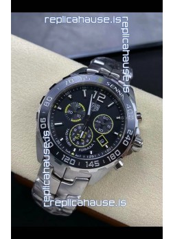 Tag Heuer F1 Edition Swiss Quartz Watch in Grey Dial Stainless Steel Casing 