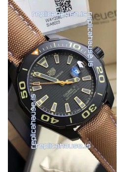 Tag Heuer Aquaracer Calibre 5 DLC Coating with Ceramic Bezel Swiss Replica 41MM
