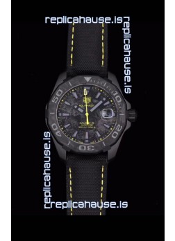 Tag Heuer Aquaracer Calibre 5 Titanium Carbon 41MM 1:1 Mirror Replica Watch 