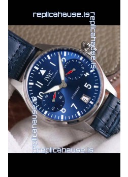 IWC Big Pilot Power Reserve Edition Swiss Replica Watch in Blue Dial 1:1 Mirror Quality