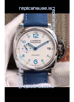 Panerai Luminor DUE PAM906 Edition 1:1 Mirror Swiss Replica Watch in Steel Casing 42MM