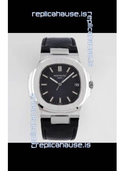 Patek Philippe Nautilus 5711/1A-011 1:1 Mirror Swiss Replica Watch in Blue Dial 904L Steel 