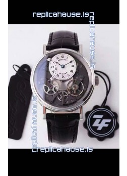 Breguet Tradition 7057BR/R9/9W6 Steel Casing Dual Tourbillon Swiss Replica Watch