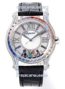 Chopard Happy Sport Swiss Automatic Replica Watch - Steel Casing -  36MM Wide 
