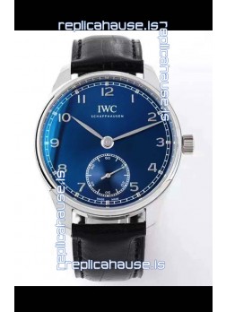 IWC Portofino Automatic 1:1 Mirror Quality Blue Dial Steel Casing Swiss Replica Watch