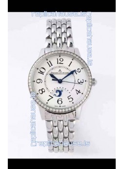 Jaeger LeCoultre Rendez-Vous Night & Day Medium 1:1 Mirror Swiss Watch