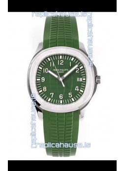 Patek Philippe Aquanaut 5168G-010 Swiss Replica Watch Green Dial - 1:1 Mirror Edition