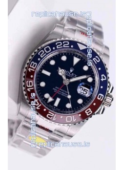 Rolex GMT Masters II 126719BLRO Pepsi Bezel Cal.3285 Movement Swiss Replica - Ultimate 904L Steel Watch