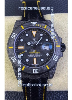 Rolex Submariner DiW Carbon Fiber Edition Swiss Replica Watch - 1:1 Mirror Replica