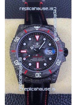Rolex Submariner DiW Carbon Fiber Edition Swiss Replica Watch - 1:1 Mirror Replica
