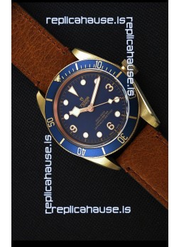 Tudor Heritage Bronze Black Bay Blue Bucherer Limited Edition Swiss Watch 1:1 Mirror Replica