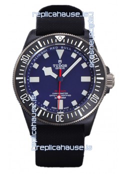 Tudor Pelagos FXD Titanium Casing 1:1 Mirror Replica Blue Dial in Black Nato Strap
