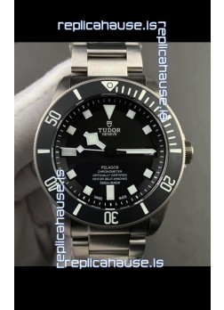 Tudor Pelagos Titanium Swiss Replica Watch - Right Hand Edition 1:1 Mirror Replica