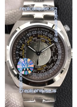 Vacheron Constantin Overseas World Time Edition Grey Dial Swiss Replica Watch 