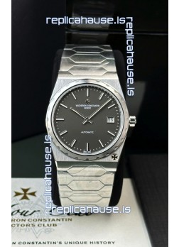 Vacheron Constantin Historiques 222 Super Clone 37MM Steel Casing Watch in Grey Dial 