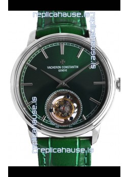 Vacheron Constantin Traditionelle Swiss Tourbillon Steel Casing 1:1 Mirror Replica Watch 
