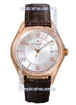 Vacheron Constantin Fiftysix Edition 904L Steel Rose Gold  1:1 Mriror Replica Steel Dial