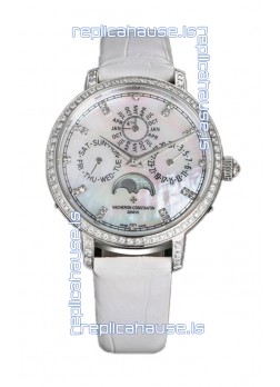 Vacheron Constantin Traditionelle Perpetual Calendar Ultra-Thin White Gold Plating
